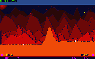 Catapult atari screenshot